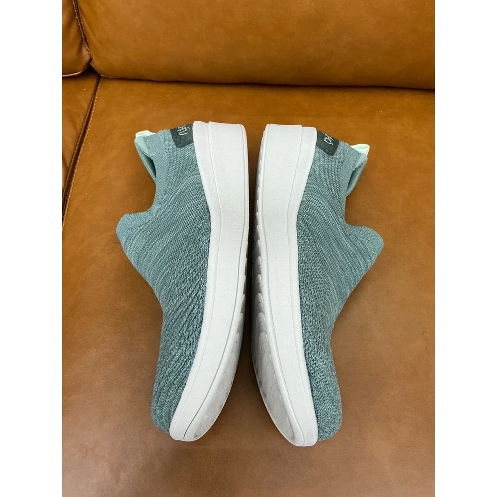 Ryka Limitless Slip-On Sneakers Womens 8W Forest Green Washable Knit